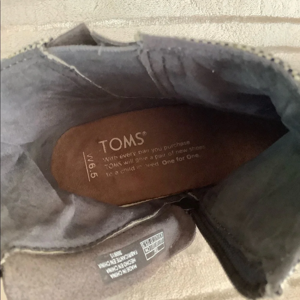TOMS Peep Toe Booties - Picture 5 of 6